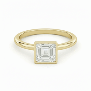 Bezel Asscher Ring Bundle