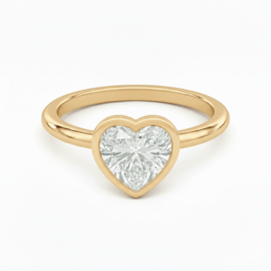 Bezel Heart Ring Bundle