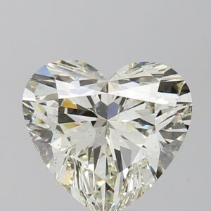 2.07 Carat Heart Brilliant Natural Diamond