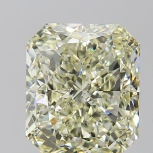 2.05 Carat Cut-Cornered Rectangular Modified Brilliant Natural Diamond