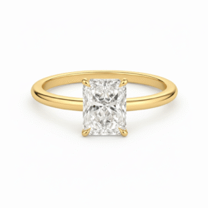 Solitaire Radiant Ring Bundle